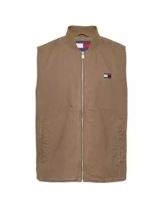 TOMMY JEANS | Chaleco

Producto: Chaleco
Marca: TOMMY JEANS
Color: marrón
Categorías: Moda,Hombre

Largo de manga: sin mangas
Material: Algodón
Forma del cuello: Cuello alto
Diseño: Liso
Corte (Prenda exterior): Regular
Estilo: Moda joven
Detalles: Logo,Bolsillos i | 